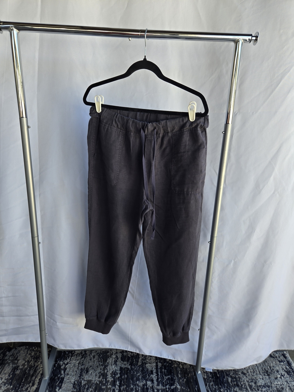 Caslon Women's Charcoal Drawstring Joggers